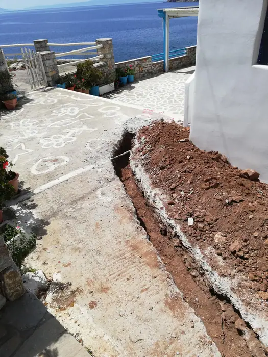 Κατασκευή δικτύου ύδρευσης περιοχής Αιγιάλης Αμοργού — 6