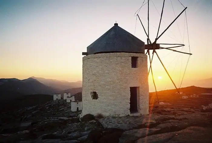 Ανεμόμυλος στην Αμοργό