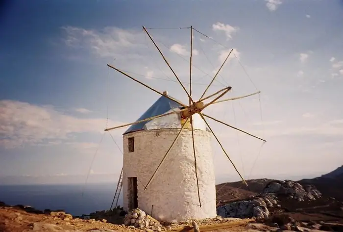 Ανεμόμυλος στην Αμοργό — 3