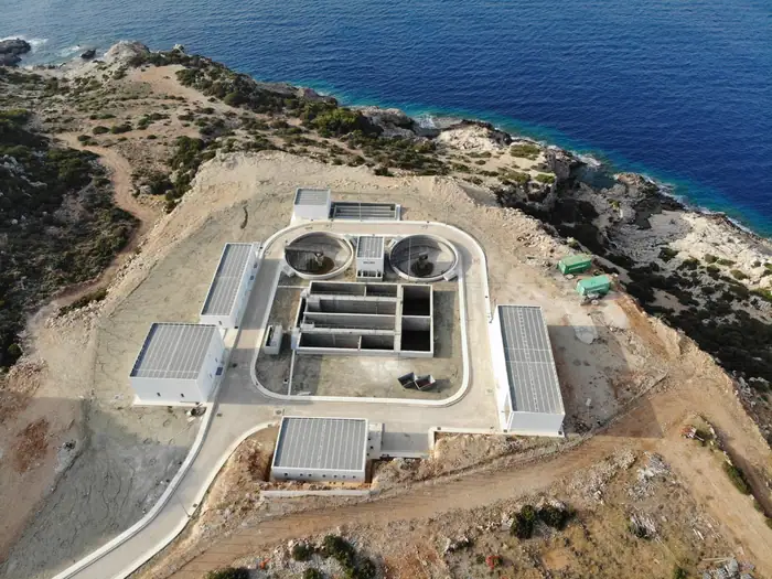 Εγκατάσταση Επεξεργασίας Λυμάτων (ΕΕΛ) και υποθαλάσσιος αγωγός διάθεσης λυμάτων Πηγαδιών Καρπάθου — 9
