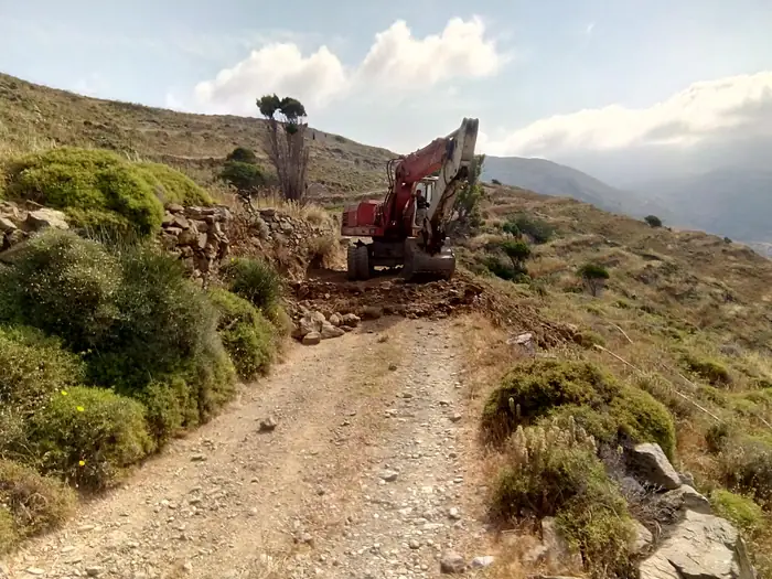 Βελτίωση κατασκευή δρόμου Θολάρια Αγ. Ιωάννης Αμοργού (Δήμος Αμοργού) — 5